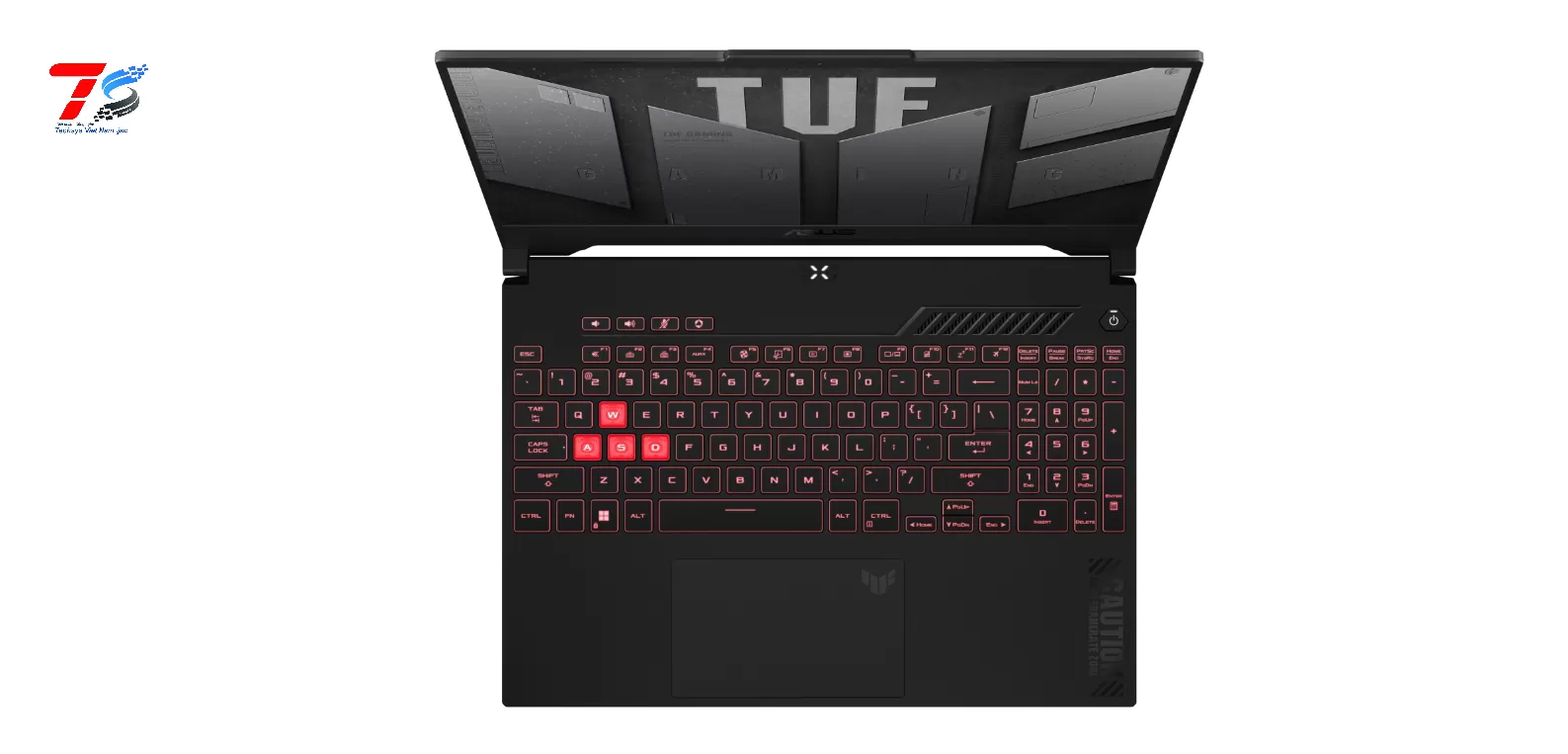 Laptop ASUS TUF Gaming A15 FA507NU-LP131W (Ryzen 5-7535HS | 16GB | 1TB | RTX 4050 6GB | 15.6-inch FHD | W11H | Jaeger Gray)